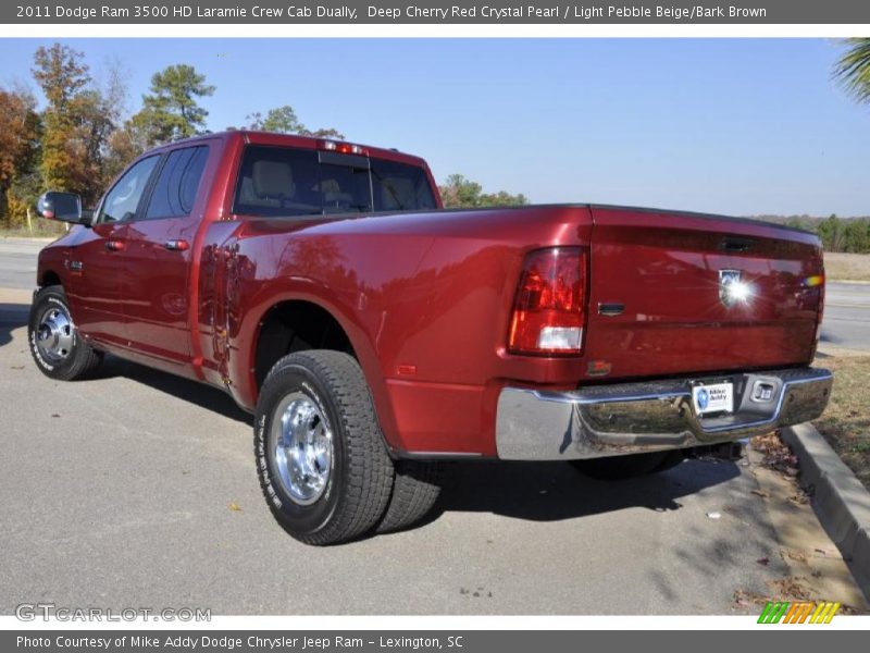  2011 Ram 3500 HD Laramie Crew Cab Dually Deep Cherry Red Crystal Pearl