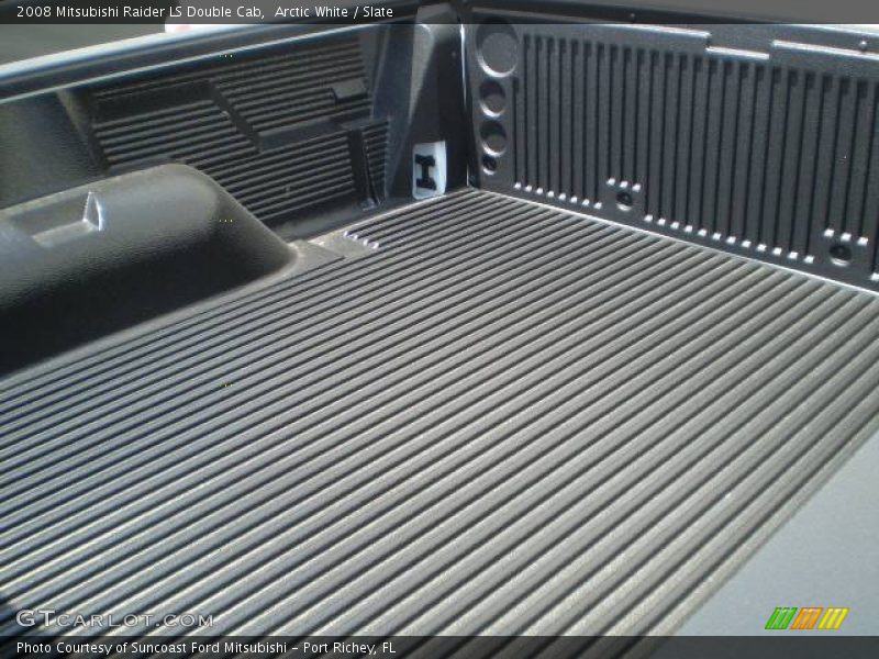 Arctic White / Slate 2008 Mitsubishi Raider LS Double Cab