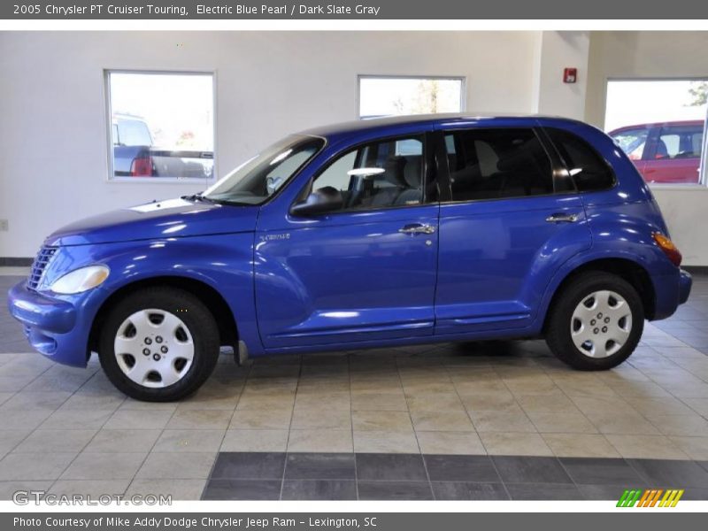Electric Blue Pearl / Dark Slate Gray 2005 Chrysler PT Cruiser Touring