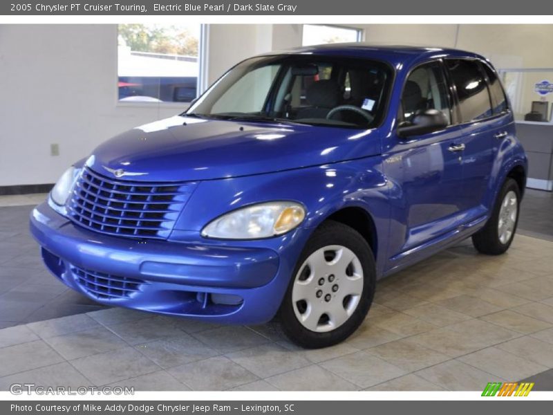 Electric Blue Pearl / Dark Slate Gray 2005 Chrysler PT Cruiser Touring