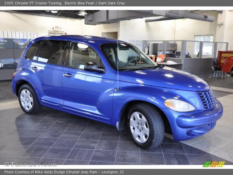 Electric Blue Pearl / Dark Slate Gray 2005 Chrysler PT Cruiser Touring