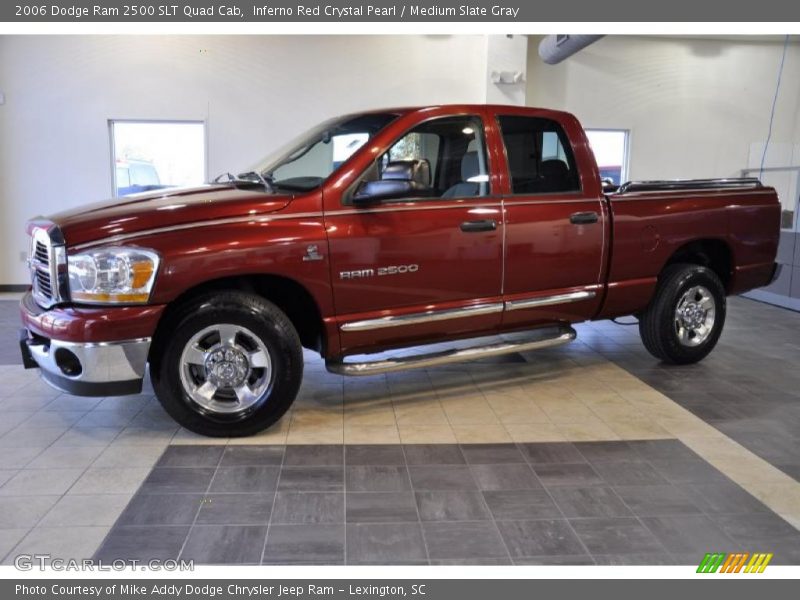 Inferno Red Crystal Pearl / Medium Slate Gray 2006 Dodge Ram 2500 SLT Quad Cab