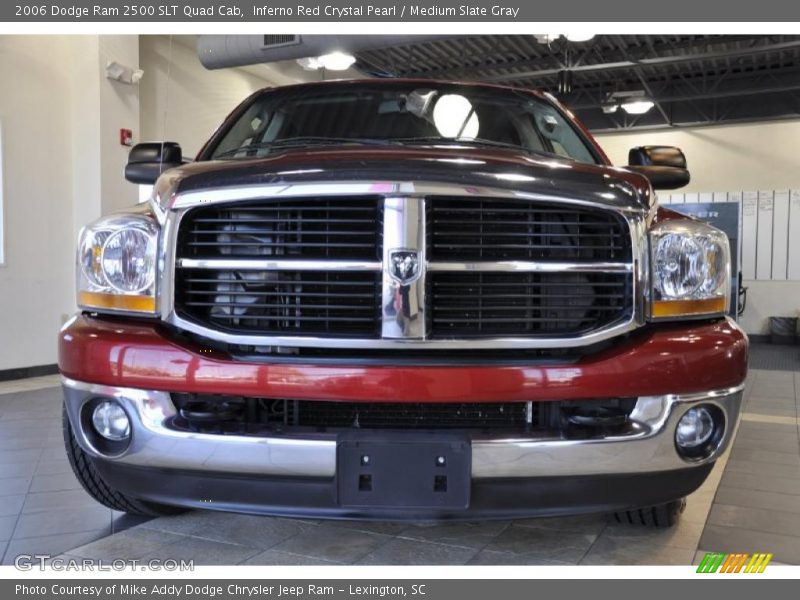Inferno Red Crystal Pearl / Medium Slate Gray 2006 Dodge Ram 2500 SLT Quad Cab