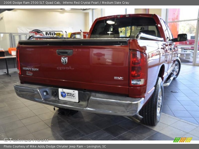 Inferno Red Crystal Pearl / Medium Slate Gray 2006 Dodge Ram 2500 SLT Quad Cab
