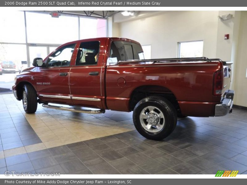 Inferno Red Crystal Pearl / Medium Slate Gray 2006 Dodge Ram 2500 SLT Quad Cab