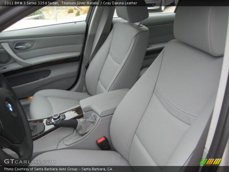  2011 3 Series 335d Sedan Gray Dakota Leather Interior