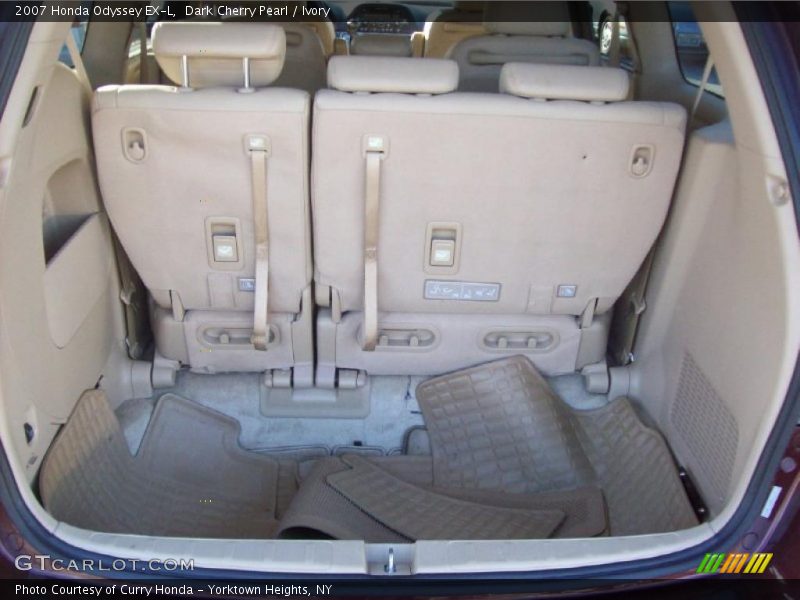 Dark Cherry Pearl / Ivory 2007 Honda Odyssey EX-L