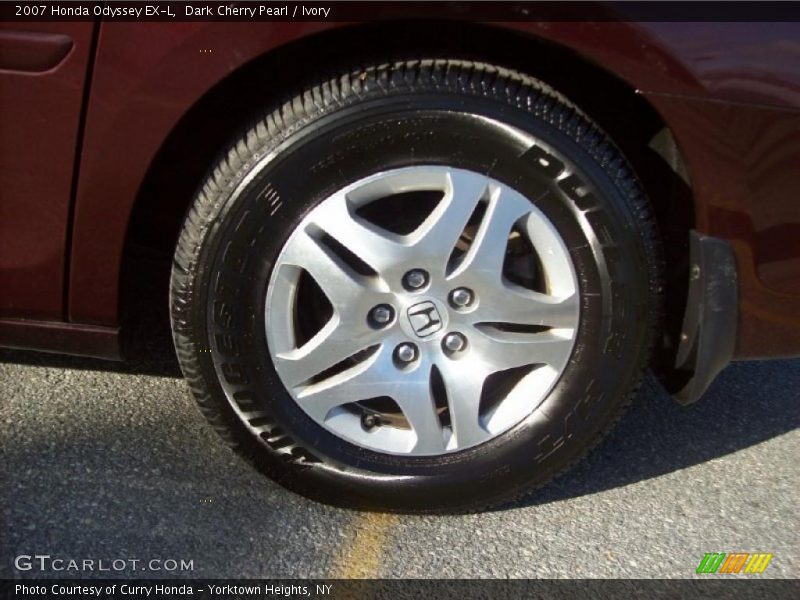 Dark Cherry Pearl / Ivory 2007 Honda Odyssey EX-L