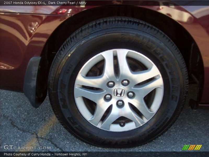 Dark Cherry Pearl / Ivory 2007 Honda Odyssey EX-L