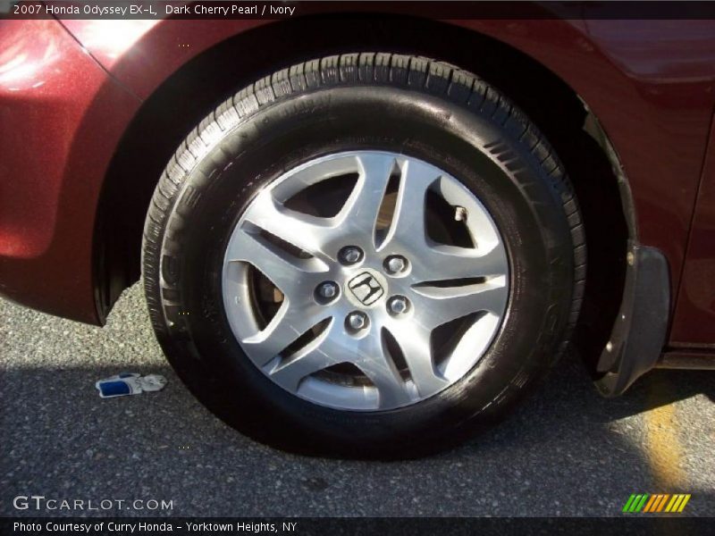 Dark Cherry Pearl / Ivory 2007 Honda Odyssey EX-L