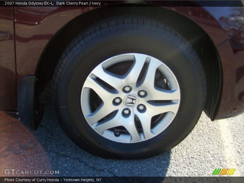 Dark Cherry Pearl / Ivory 2007 Honda Odyssey EX-L
