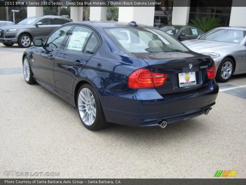  2011 3 Series 335d Sedan Deep Sea Blue Metallic