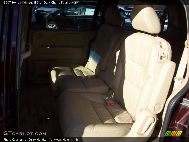 Dark Cherry Pearl / Ivory 2007 Honda Odyssey EX-L