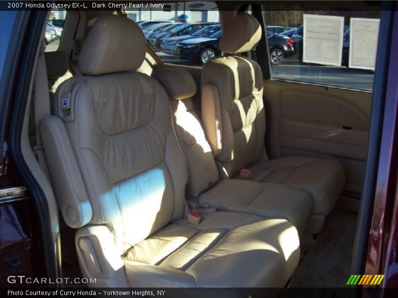 Dark Cherry Pearl / Ivory 2007 Honda Odyssey EX-L
