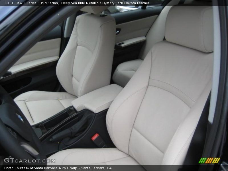  2011 3 Series 335d Sedan Oyster/Black Dakota Leather Interior