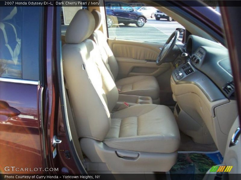 Dark Cherry Pearl / Ivory 2007 Honda Odyssey EX-L