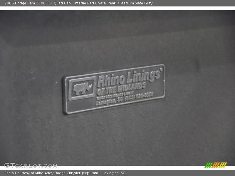 Inferno Red Crystal Pearl / Medium Slate Gray 2006 Dodge Ram 2500 SLT Quad Cab