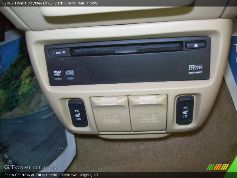 Dark Cherry Pearl / Ivory 2007 Honda Odyssey EX-L