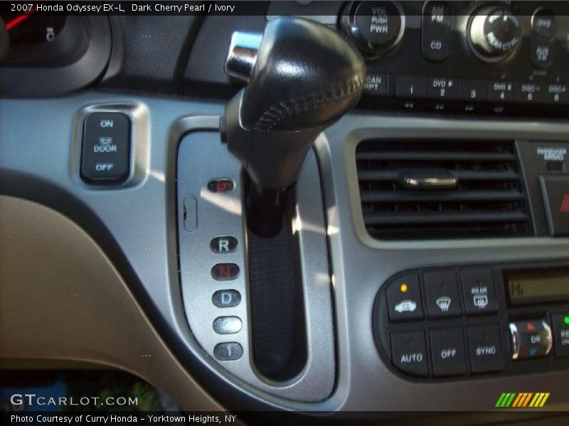 Dark Cherry Pearl / Ivory 2007 Honda Odyssey EX-L