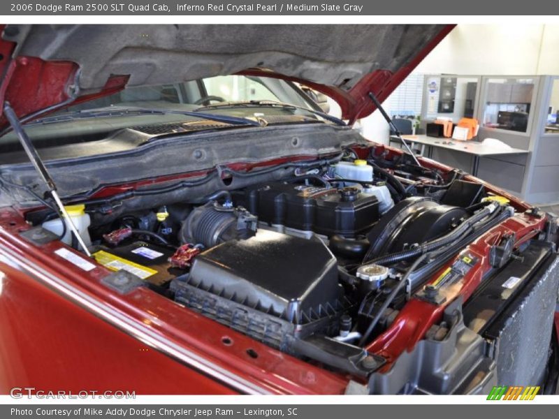 Inferno Red Crystal Pearl / Medium Slate Gray 2006 Dodge Ram 2500 SLT Quad Cab