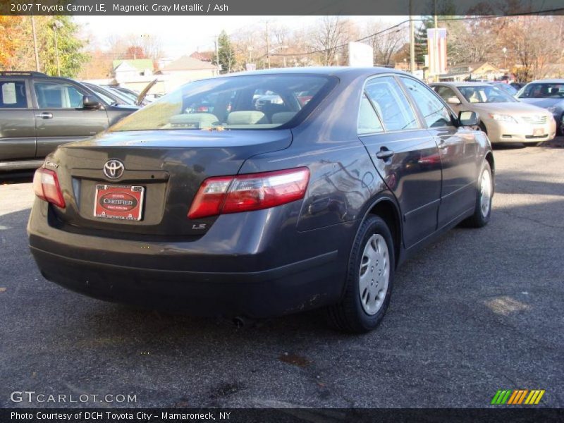 Magnetic Gray Metallic / Ash 2007 Toyota Camry LE