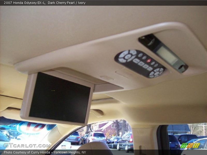 Dark Cherry Pearl / Ivory 2007 Honda Odyssey EX-L