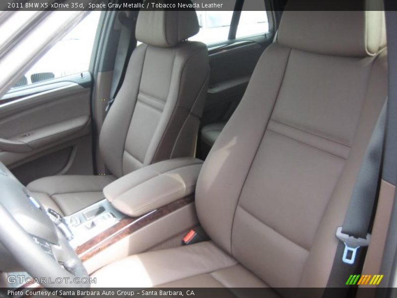  2011 X5 xDrive 35d Tobacco Nevada Leather Interior
