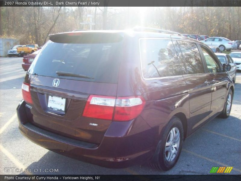 Dark Cherry Pearl / Ivory 2007 Honda Odyssey EX-L