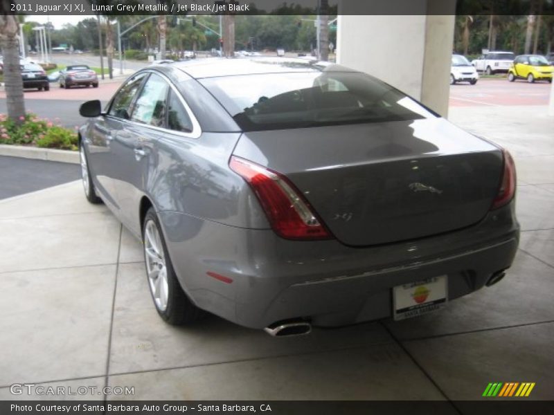 Lunar Grey Metallic / Jet Black/Jet Black 2011 Jaguar XJ XJ