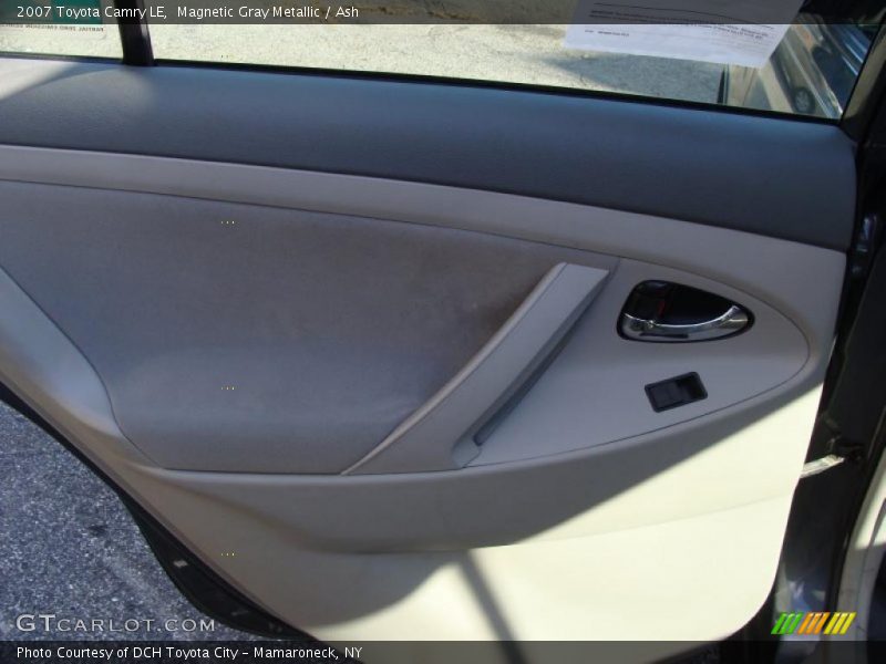 Magnetic Gray Metallic / Ash 2007 Toyota Camry LE