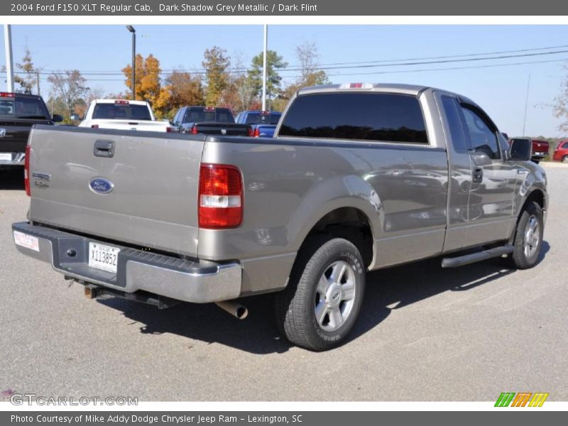 Dark Shadow Grey Metallic / Dark Flint 2004 Ford F150 XLT Regular Cab