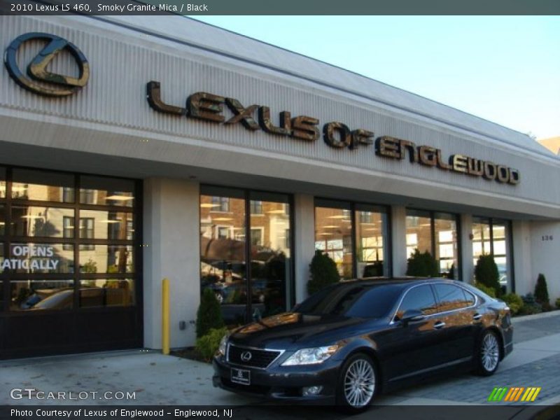 Smoky Granite Mica / Black 2010 Lexus LS 460