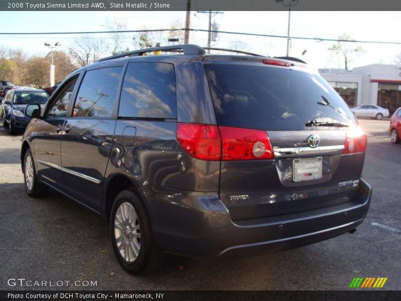 Slate Metallic / Stone 2008 Toyota Sienna Limited AWD