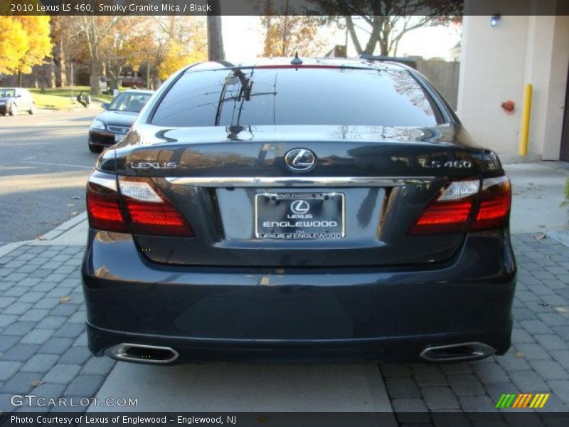 Smoky Granite Mica / Black 2010 Lexus LS 460