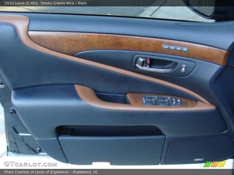 Smoky Granite Mica / Black 2010 Lexus LS 460