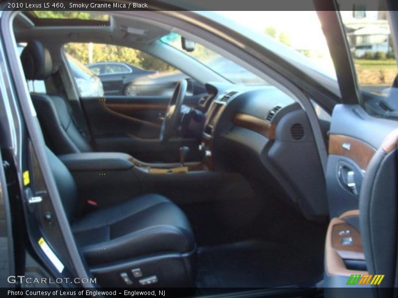 Smoky Granite Mica / Black 2010 Lexus LS 460