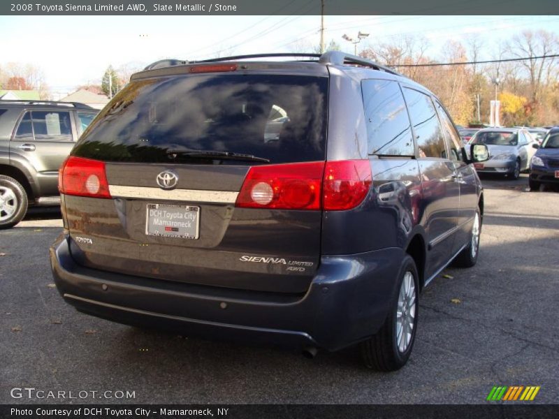 Slate Metallic / Stone 2008 Toyota Sienna Limited AWD