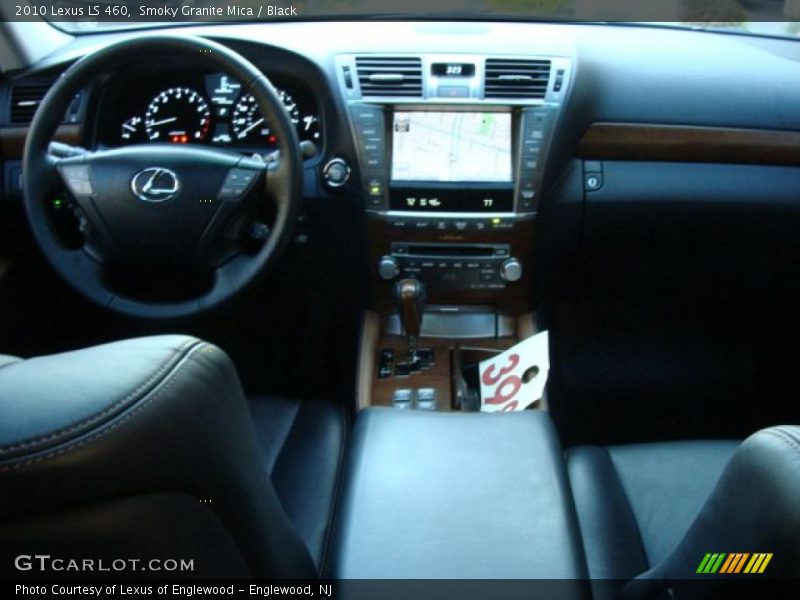 Smoky Granite Mica / Black 2010 Lexus LS 460