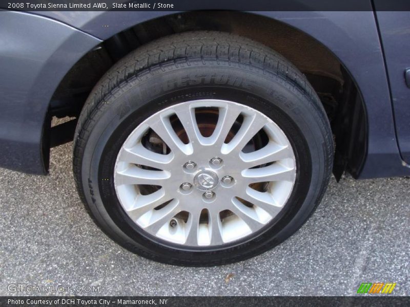 Slate Metallic / Stone 2008 Toyota Sienna Limited AWD