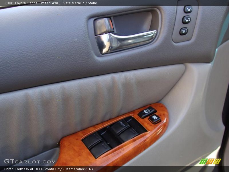 Slate Metallic / Stone 2008 Toyota Sienna Limited AWD