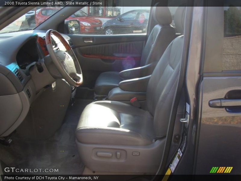 Slate Metallic / Stone 2008 Toyota Sienna Limited AWD