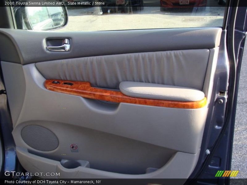 Slate Metallic / Stone 2008 Toyota Sienna Limited AWD