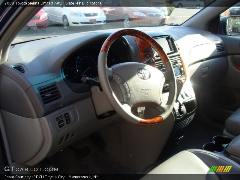 Slate Metallic / Stone 2008 Toyota Sienna Limited AWD