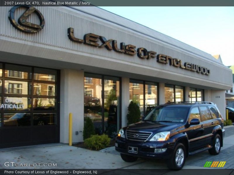 Nautical Blue Metallic / Ivory 2007 Lexus GX 470
