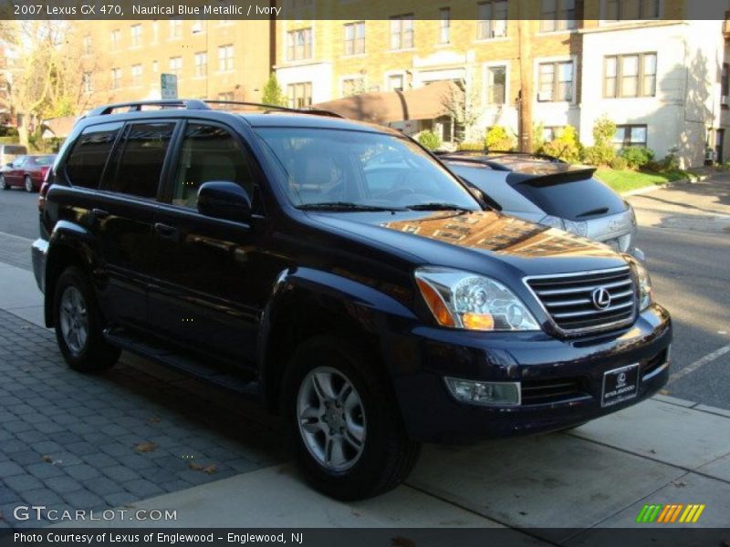 Nautical Blue Metallic / Ivory 2007 Lexus GX 470