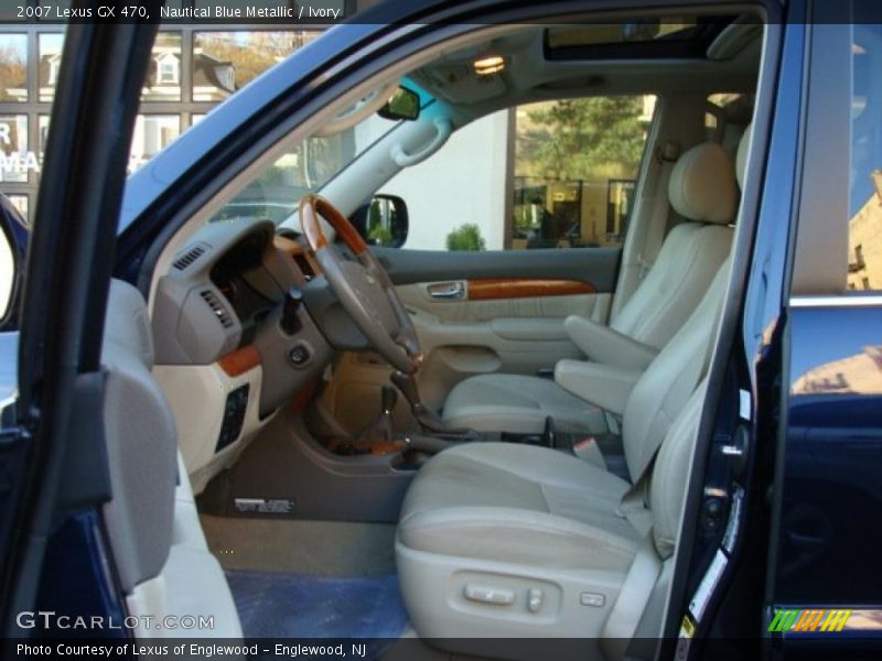 Nautical Blue Metallic / Ivory 2007 Lexus GX 470