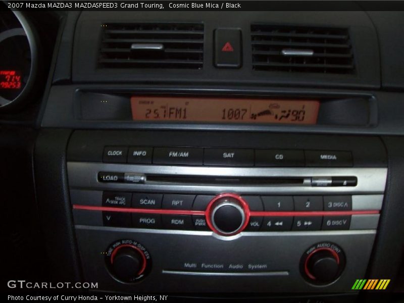 Cosmic Blue Mica / Black 2007 Mazda MAZDA3 MAZDASPEED3 Grand Touring
