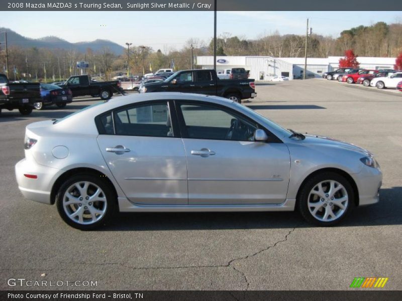  2008 MAZDA3 s Touring Sedan Sunlight Silver Metallic