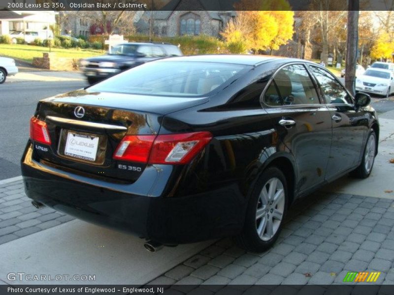 Obsidian Black / Cashmere 2008 Lexus ES 350