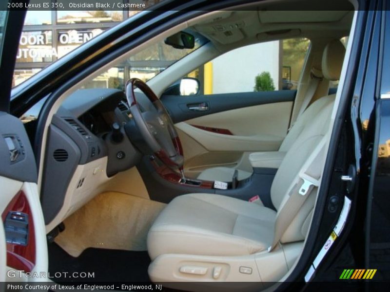 Obsidian Black / Cashmere 2008 Lexus ES 350